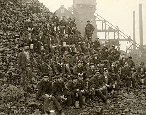 Gruvarbetare i USA 1905