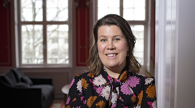 Sara Mangsbo får Uppsala universitets innovationspris Hjärnäpplet.