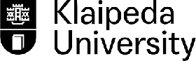 The logo of Klaipeda University