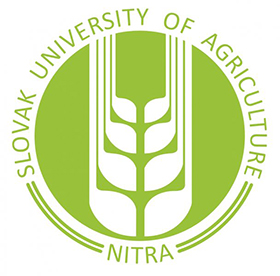 The logo of Slovak University of Agriculture in Nitra