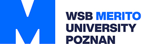 The logo of WSB University in Poznan