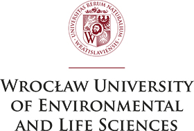 The logo of Wrocław University of Environmental and Life Sciences