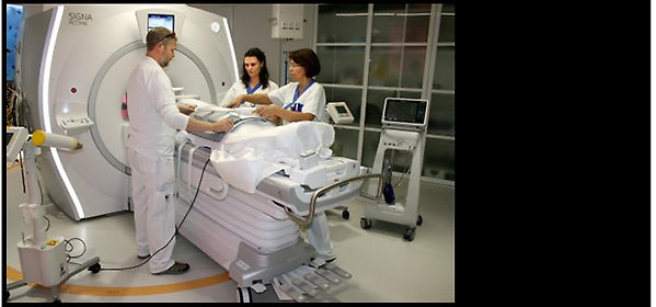 Human PET-MRI scanner