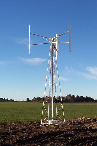 Vertikalt vindkraftverk