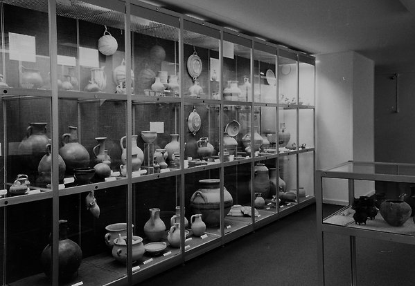Antiksamlingens utställning i Gustavianum. 1950-talet 